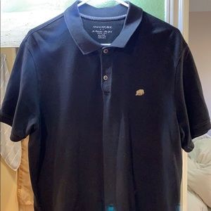 - TWO Banana republic polo style shirts for …